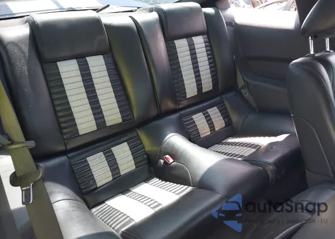 2010 Ford Shelby Gt500 из США, поврежденный, VIN 1ZVBP8JS0A5170671